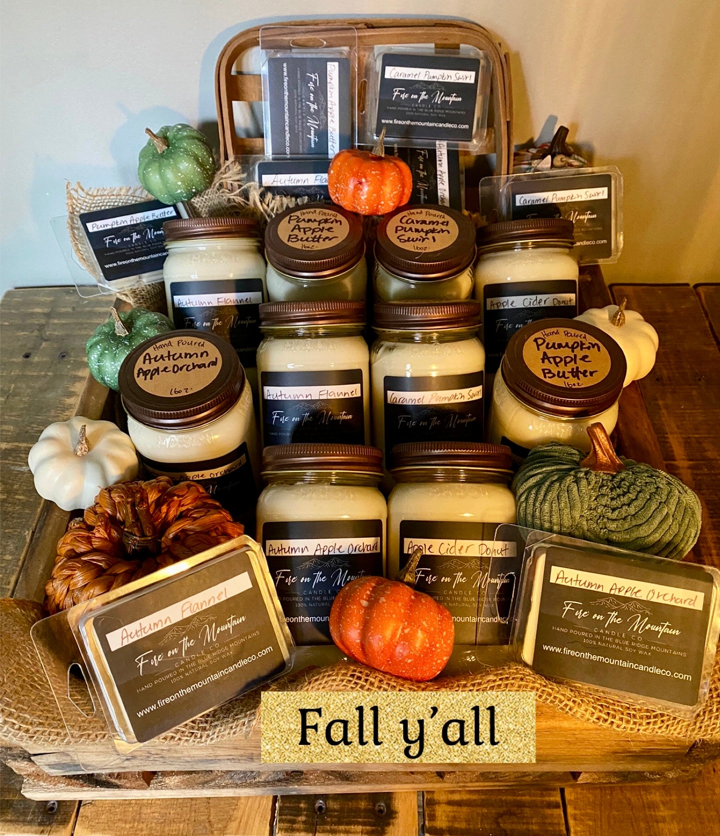 Pumpkin Apple Butter 100% Soy Candles & Wax Melts